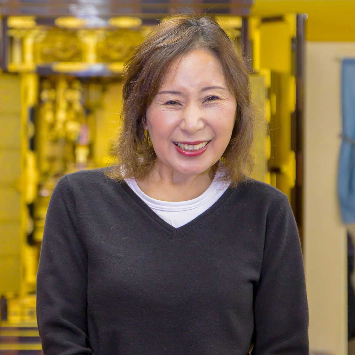 岸佛光堂津山店 西山 厚子さん