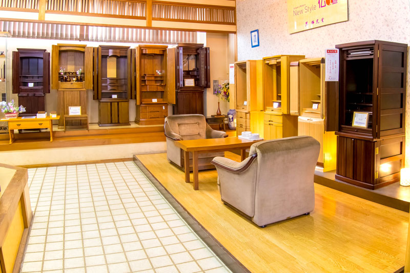 岸佛光堂倉敷店内観
